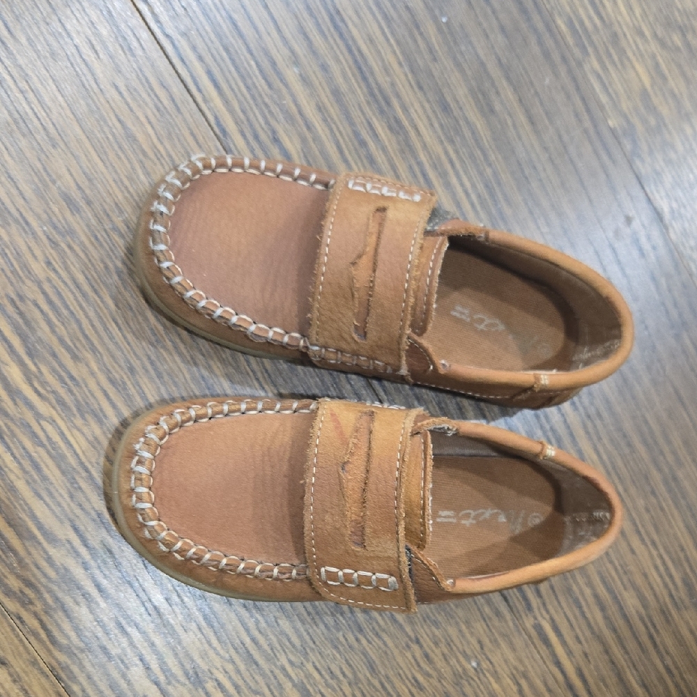 Next Tan Kids Moccasins